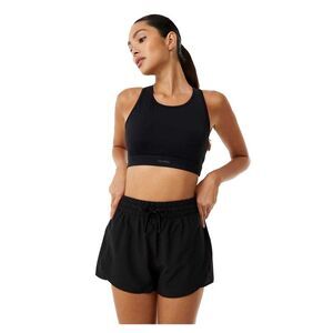 USA Pro Womens/Ladies 2 in 1 Running Shorts / Black
